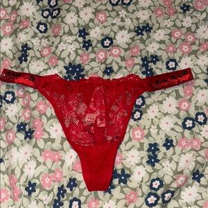 Victoria's Secret Very Sexy Cherry Shine Strap Panty